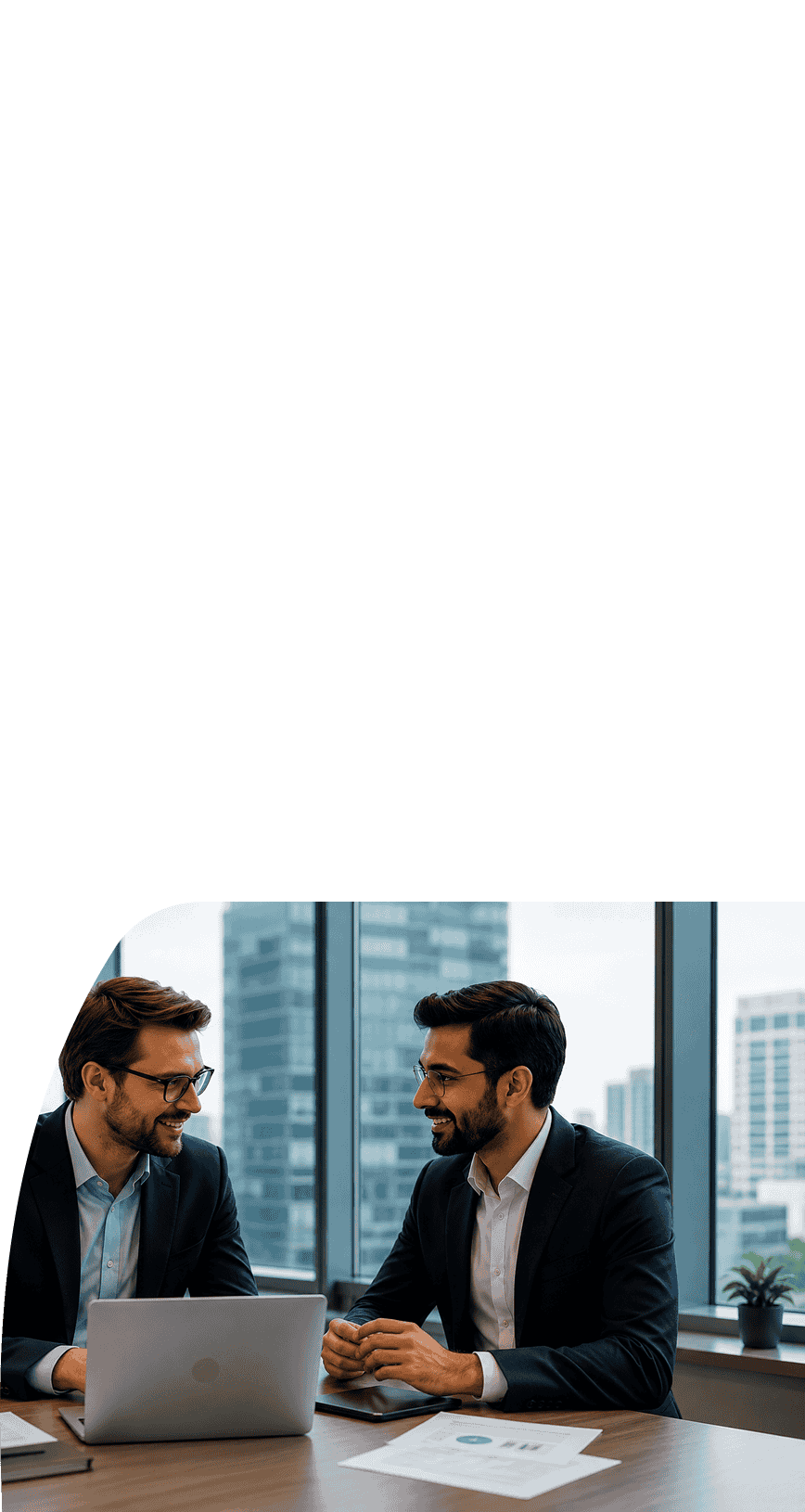 IT professionals collaborating